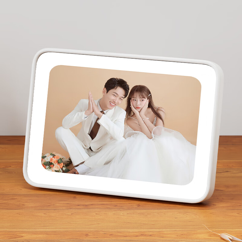 白色圆角 10寸20*25cm摆台