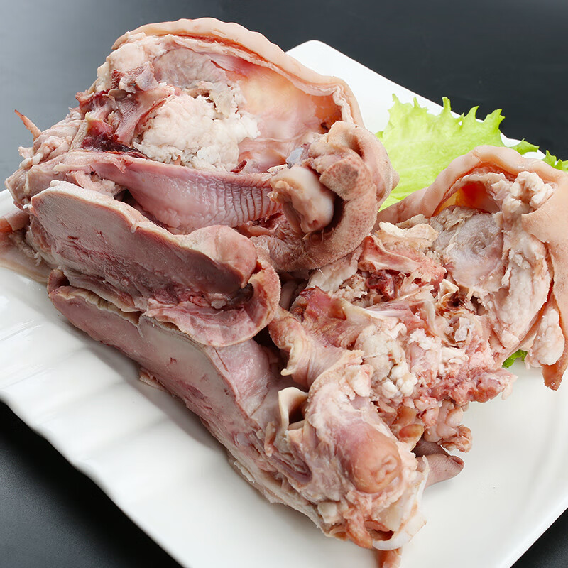 伯贤羊头肉新鲜羊脸整只全熟 河南现煮半成品即食无骨3斤装