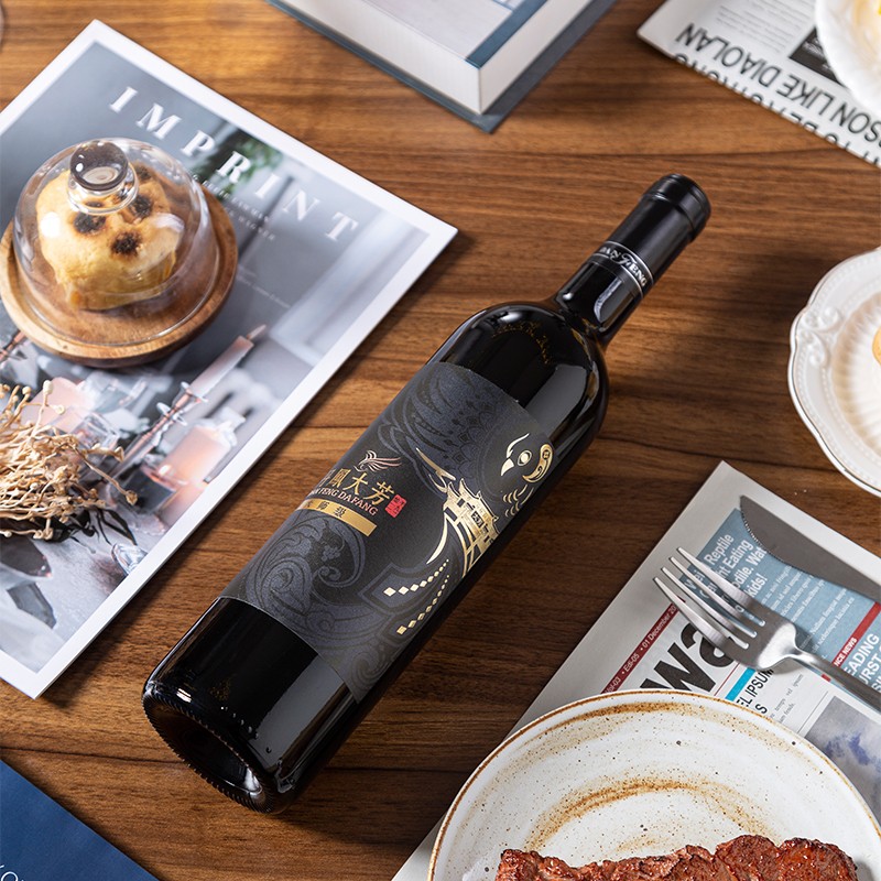 丹鳯大芳百年丹凤葡萄酒【大师级干红】赤霞珠国产红酒送礼型干红葡萄