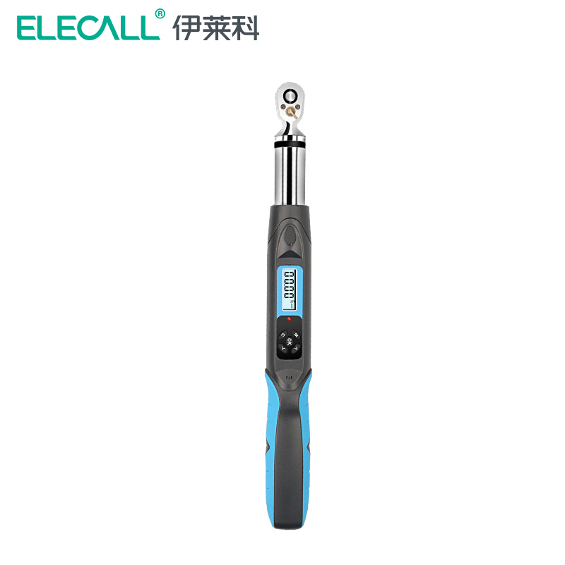 伊莱科（ELECALL）棘轮数显扭矩扳手力矩扳手开口头扭力器套装电子汽修螺丝刀公斤 手动工具 ELS-10 小飞（1/4）无通讯