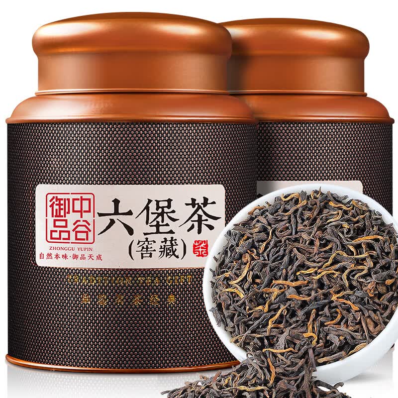 中谷御品茶叶 六堡茶黑茶 2016年特级窖藏广西梧州散茶熟茶茶叶礼盒500g怎么样,好用不?