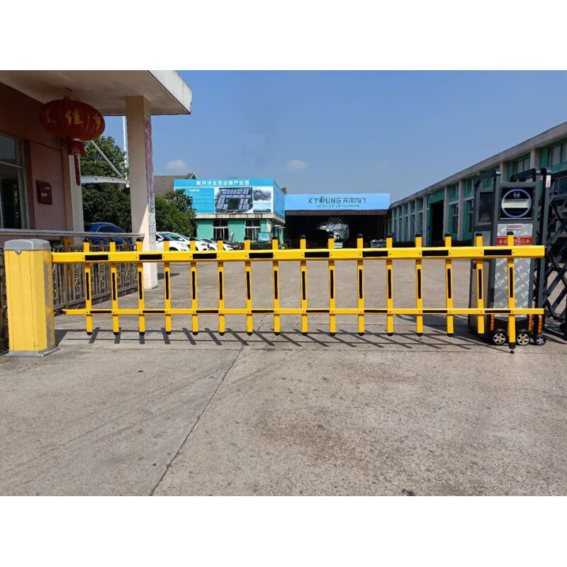 停车场道闸栅栏杆小区大门挡车栏杆停车场起落杆升降栅栏八角栅栏