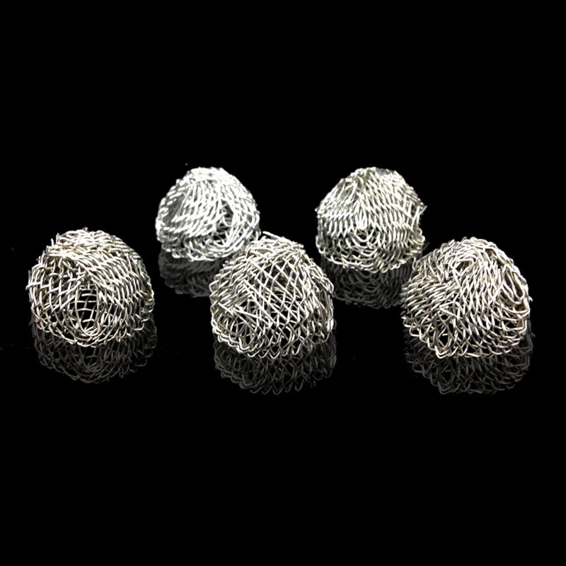15-20mm烟斗助燃网球片 钢丝网球圆球 助燃器助燃过滤网(20只/件 15mm