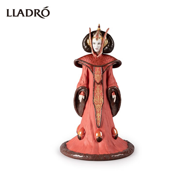 量版瓷偶欧式家居摆件 王座厅中的阿米达拉女王 限量版