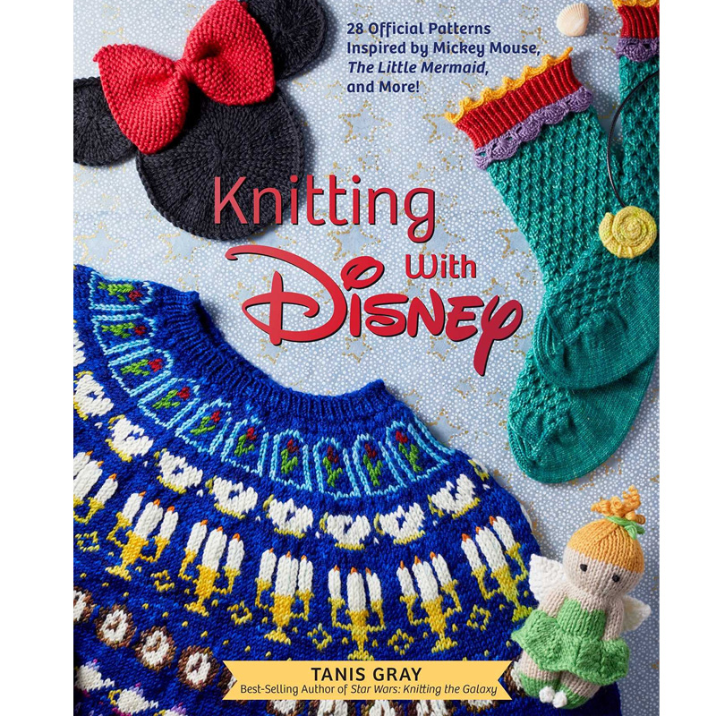 【现货】knitting with disney 用迪士尼元素针织 英文原版图书籍进口