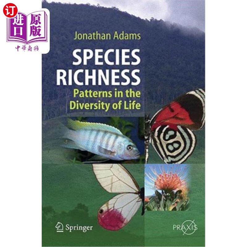 海外直订species richness: patterns in the diversity of life