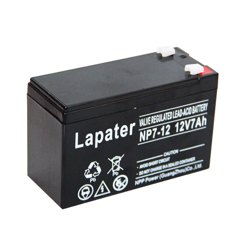 ups电源电池耐普7ah12v蓄电池回收更换消防电动喷雾器 黑色