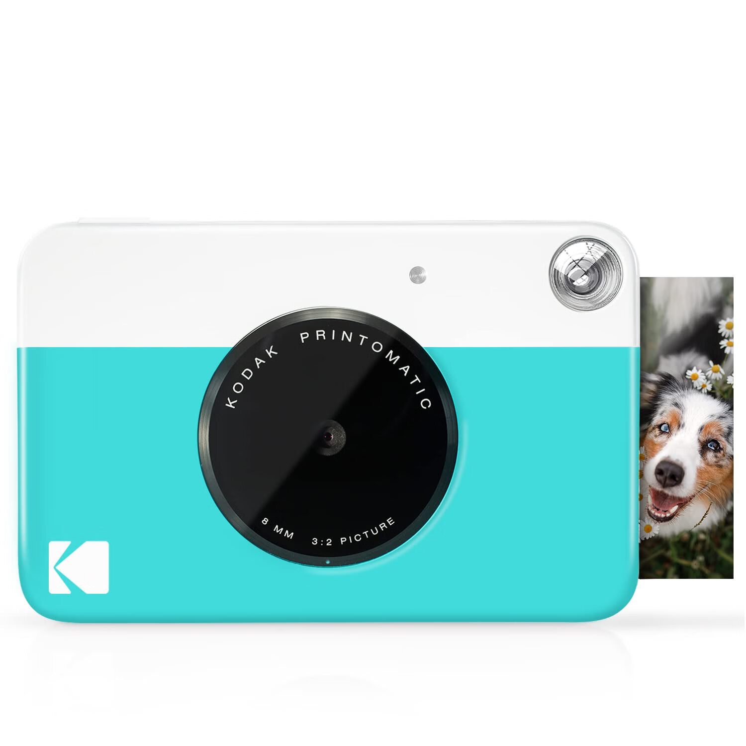 KODAK 柯达 即时数码相机 柯达 Printomatic 即时相机 内置闪光灯 蓝色 包含相机机身和配件