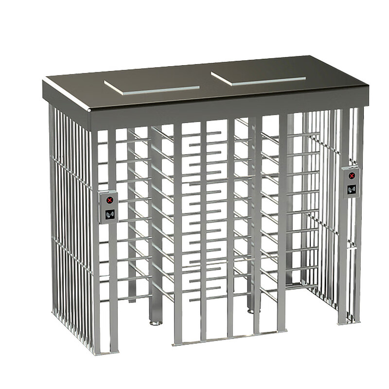 金朗德人行通道304不锈钢全高转闸门旋转门小区车站安检刷卡门禁双