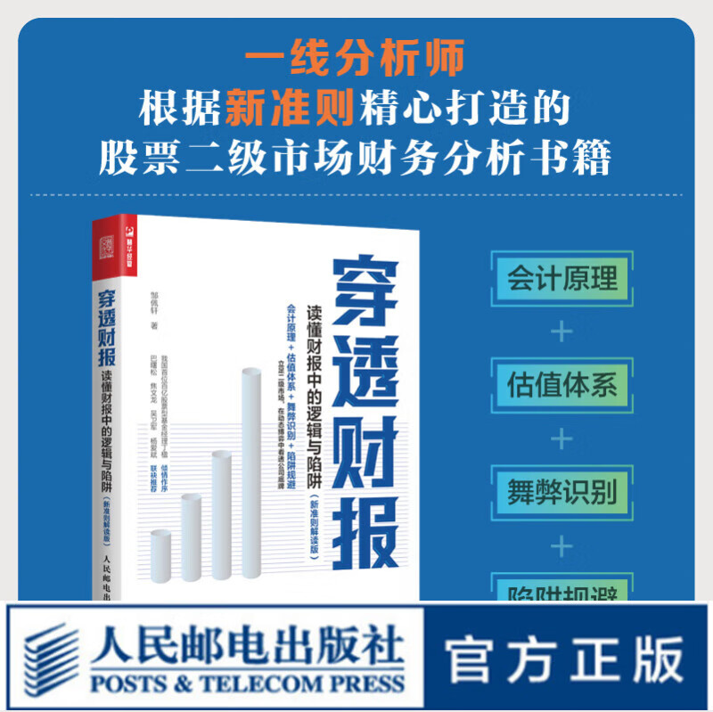 【现货 速发】穿透财报 读懂财报中的逻辑与陷阱 财报分析技巧 会计原理 估值体系 舞弊识别 陷阱规避使用感如何?