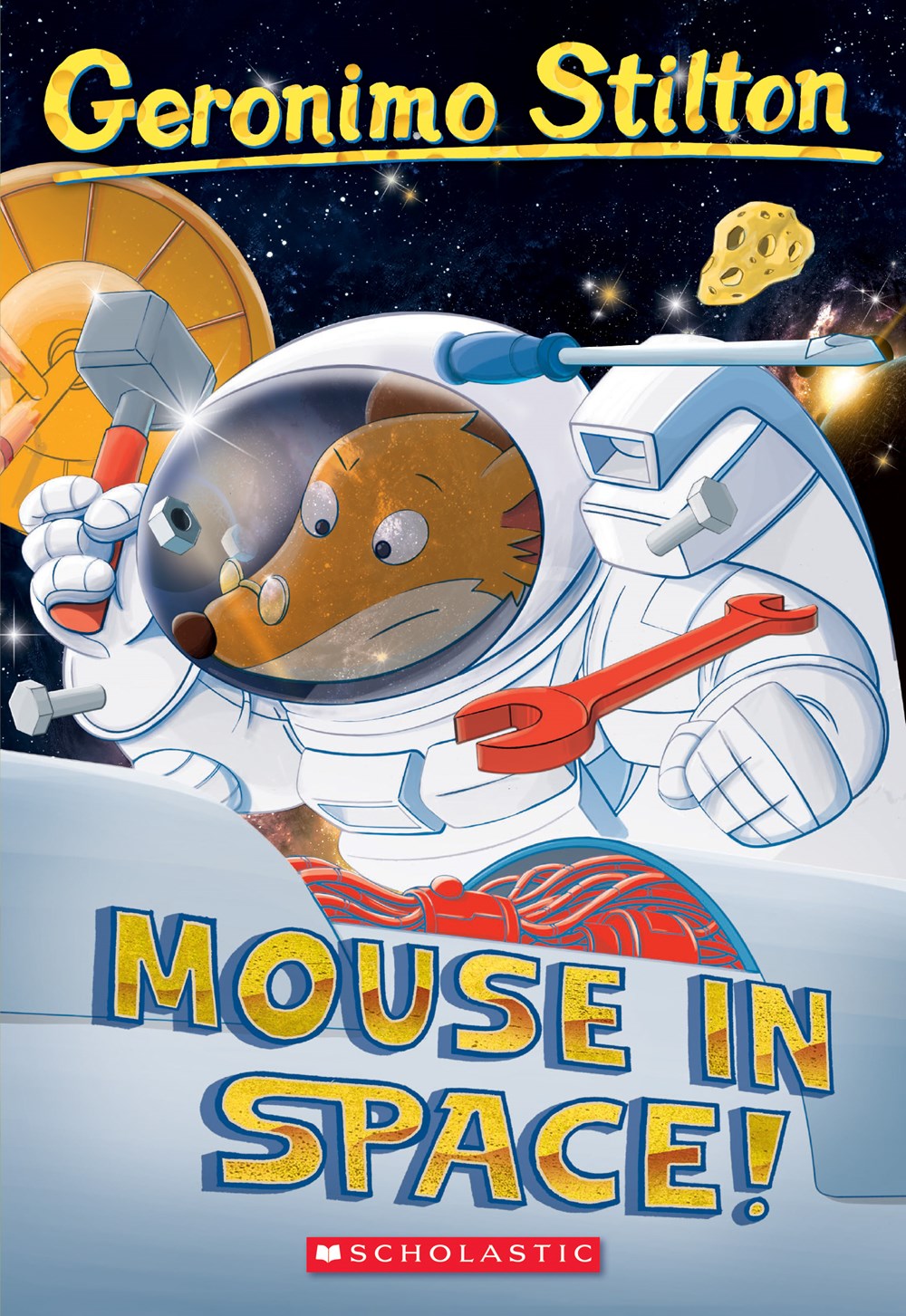 Geronimo Stilton #52: Mouse in Space! 老鼠记者52：太空鼠 英文原版 进口故事书