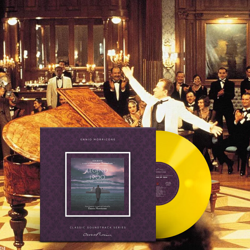 正版 海上钢琴师 lp黑胶唱片电影原声带 the legend of 1900 黄胶