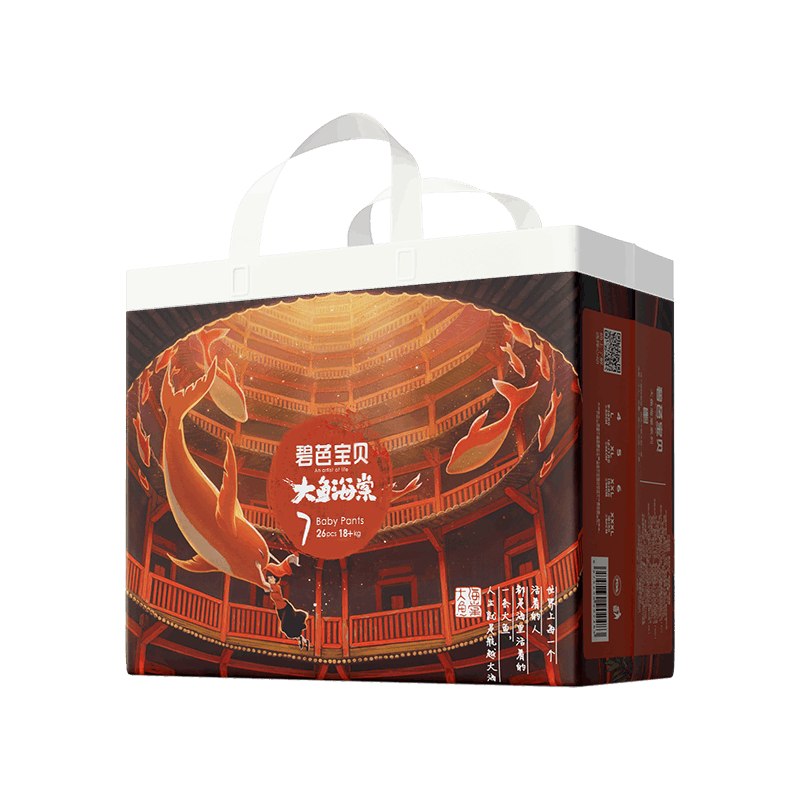 �̰ű�����������㺣�ĳɳ���Ӥ����ʪ����ѵ�����ļ���ˬ��� XXXL ������(18kg+)26Ƭ