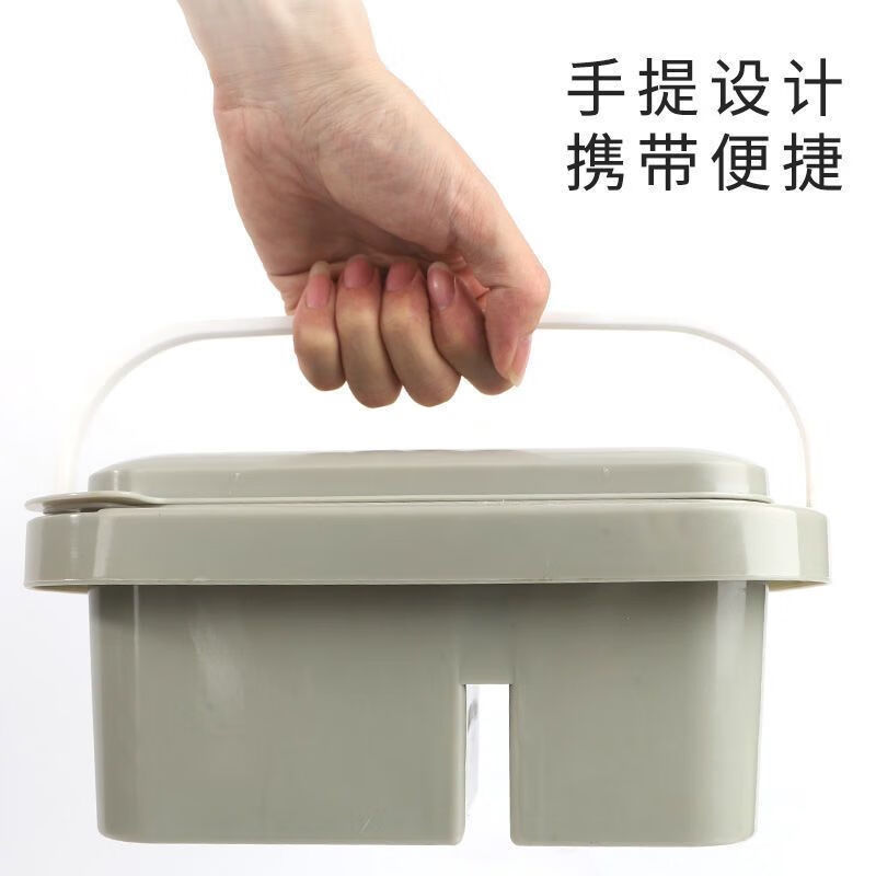 多功能三合一洗笔筒美术水彩油画笔调色盒丙烯颜料清洗套装 多功能洗