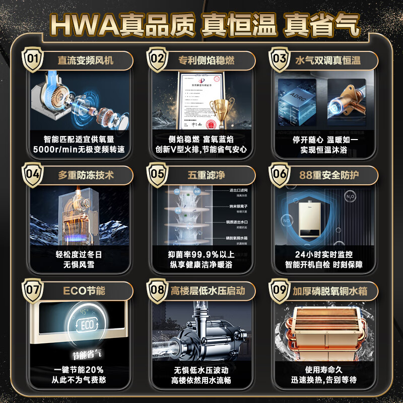 美的JSQ30-HWA燃气热水器评测及推荐