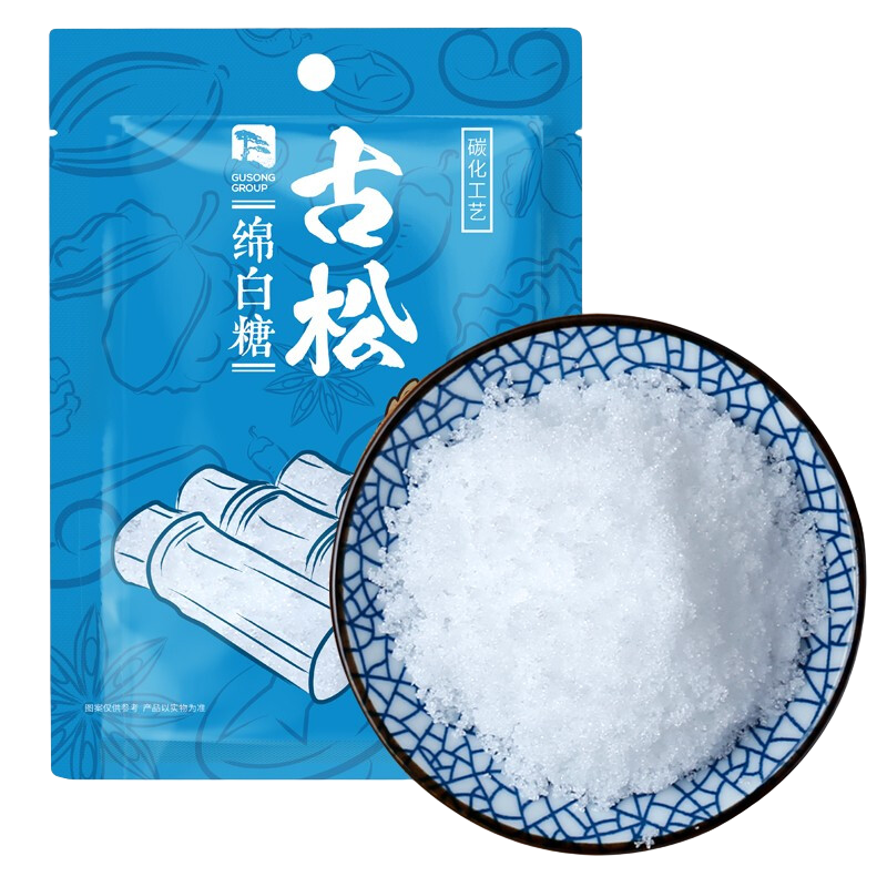 Gusong 古松食品 古松 白糖 绵白糖 冲调烘焙原料 1000g 二十年品牌