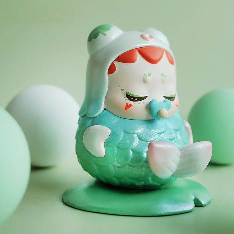 盲集kibbi锦鲤开运大吉盲盒手办桌面摆件玩具摆件生日礼物 kibbi锦鲤