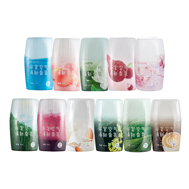 网易严选浴室香氛除臭宠物卧室厕所卫生间净化空气清新剂除臭除味 汁汁白桃400ml