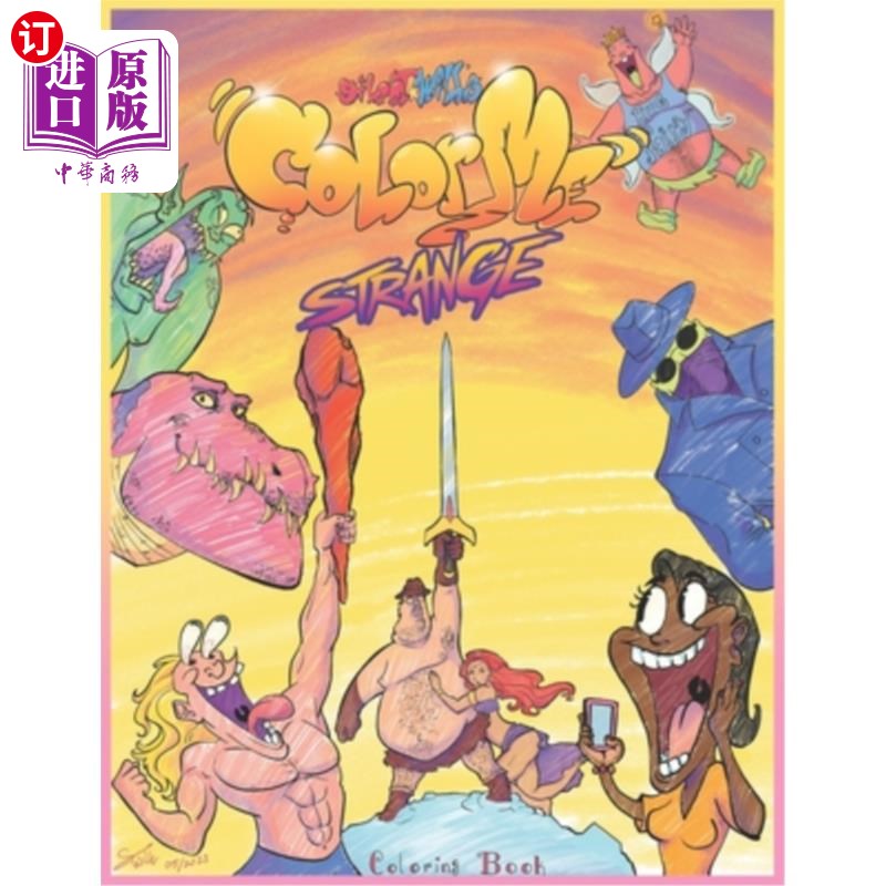 海外直订color me strange 把我涂成奇怪的颜色