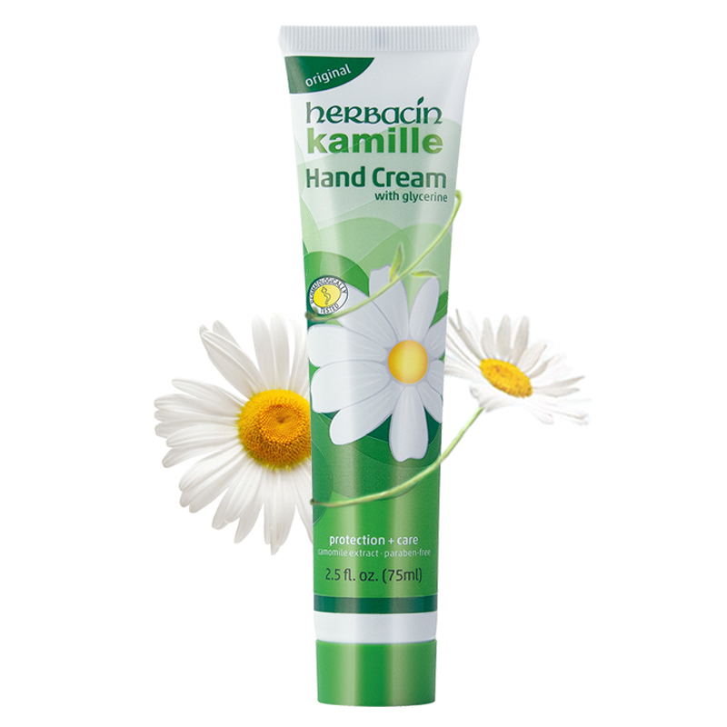 贺本清(herbacin)德国小甘菊经典护手霜(75ml管条状) (手膜 改善修复