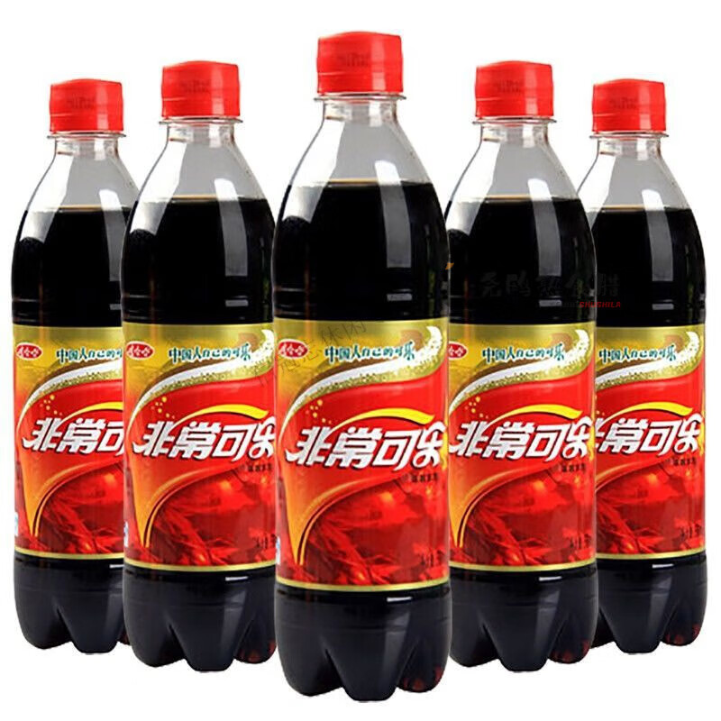 食喜运非常可乐非常柠檬碳酸饮料经典瓶装整箱 非常可乐500ml*6瓶散装