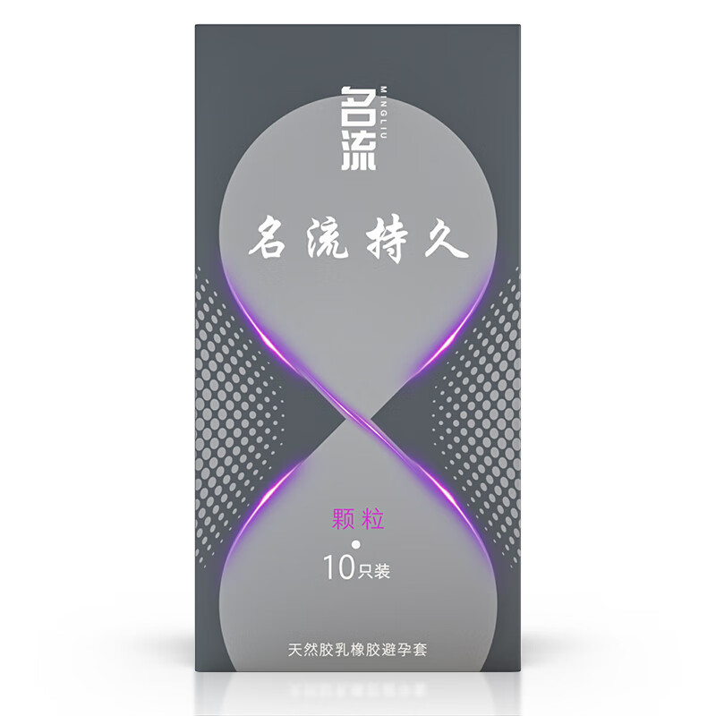 名流避孕套男专用持久安全套玻尿酸润滑加厚延时套套女用情趣大颗粒狼牙套避育用套超薄中号套子计生用品 名流持久组合32只