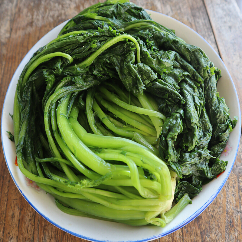 仁心食匠新鲜腌制蔬菜雪里蕻雪菜 绿雪菜咸菜爽口下饭菜腌菜定制 2斤