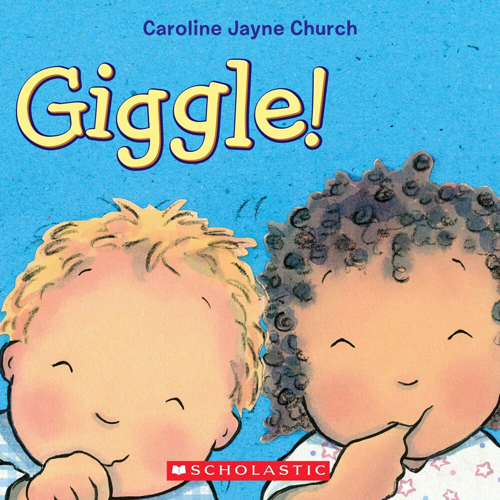 Giggle! [Board book] 咯咯笑！ 进口新奇特玩具书