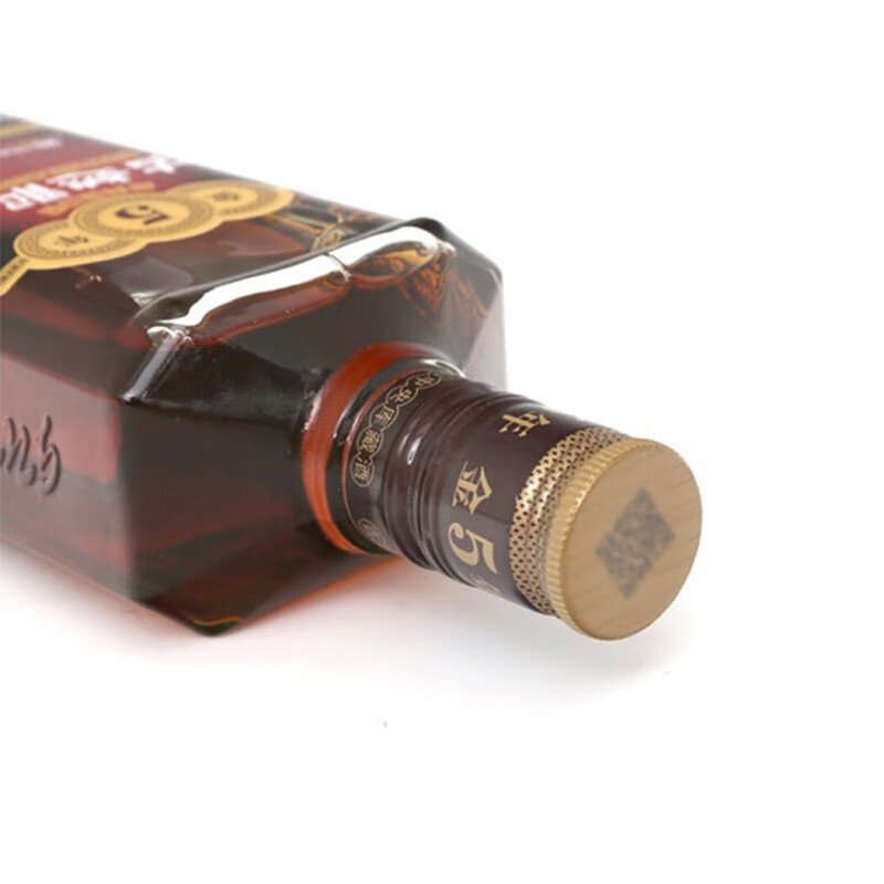古越龙山 金五年绍兴黄酒  半干型 糯米花雕酒 中央库藏金五年 500mL 6瓶