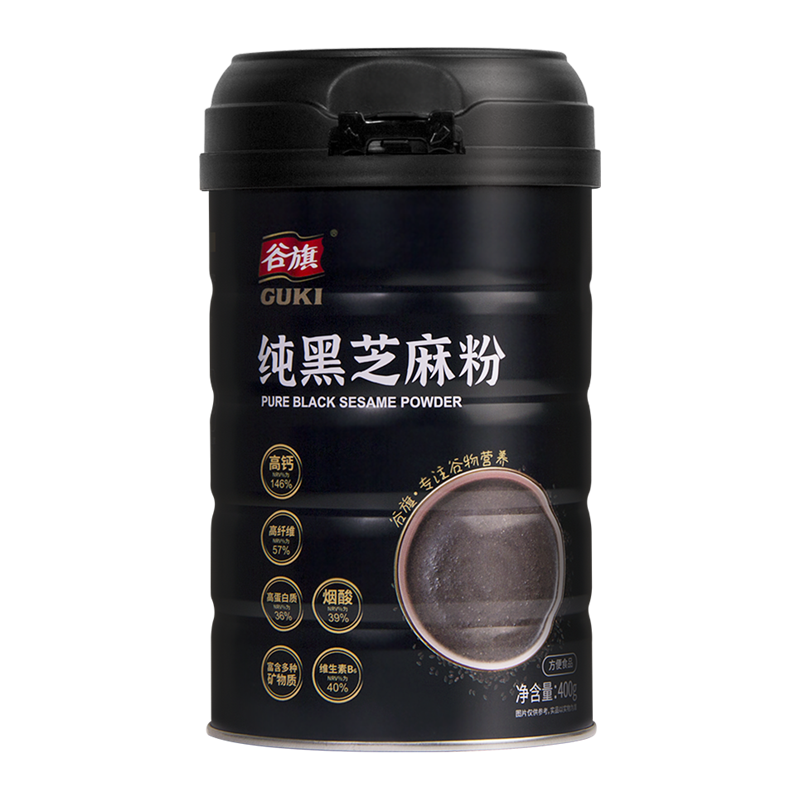 谷物之旅：谷旗纯黑芝麻粉和糊无添加糖的价格比较和营养完善分析|冲饮谷物历史价格查询网址