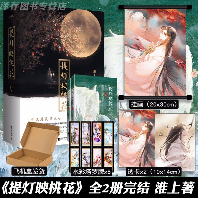 正版 提灯映桃花上下册 无删减版完结 破云作者淮上 古代古风武侠玄幻言情小说 双男主青春文学小说