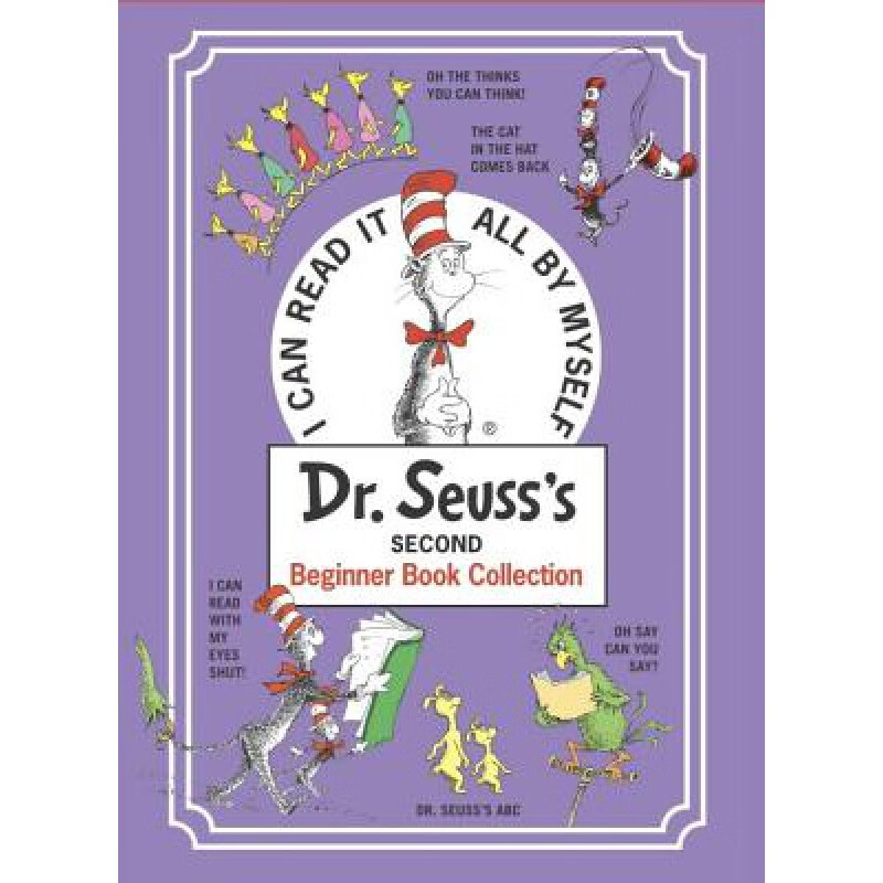 seuss's second beginner book 苏斯博士5本精装礼盒装