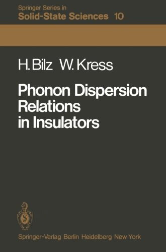 预订 phonon dispersion relations in insulators