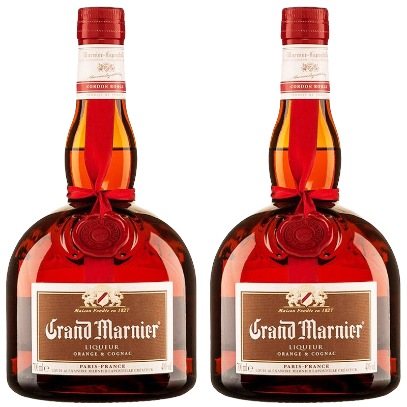 Grand marnier 柑曼怡金万利力娇甜酒 法国进口洋酒 配制酒 调酒 预调酒基酒 双瓶