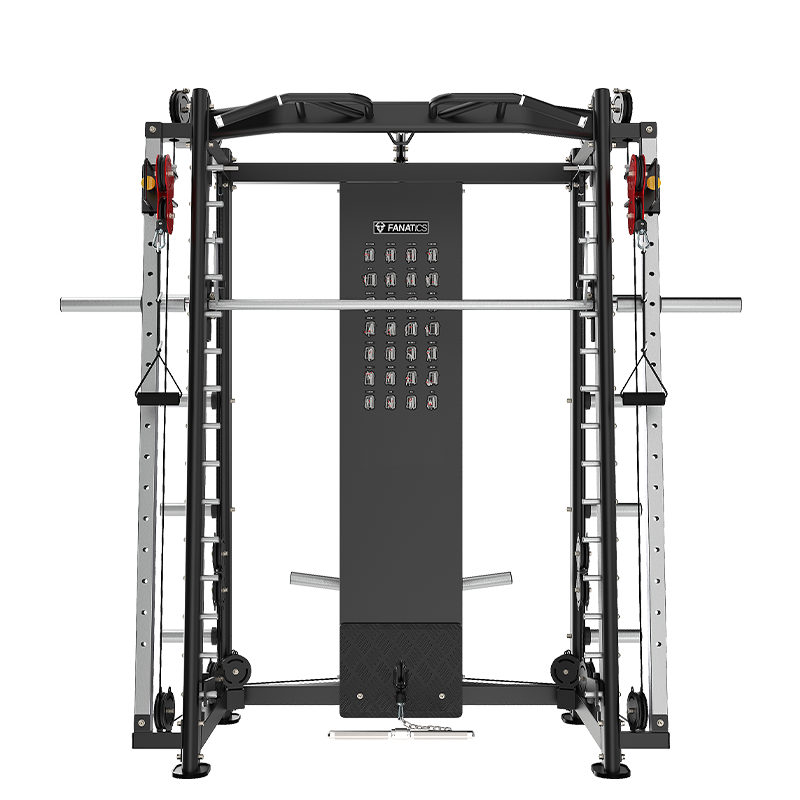 FANATICS疯拿铁复合深蹲架史密斯机综合训练器飞鸟龙门架健身器材FR-810 进阶款