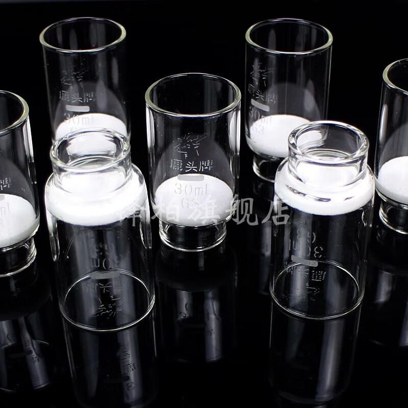 鹿头帆船玻璃砂芯坩埚30ml40ml50ml60ml100ml毫升g1 g2 g3 g4 g5 g4