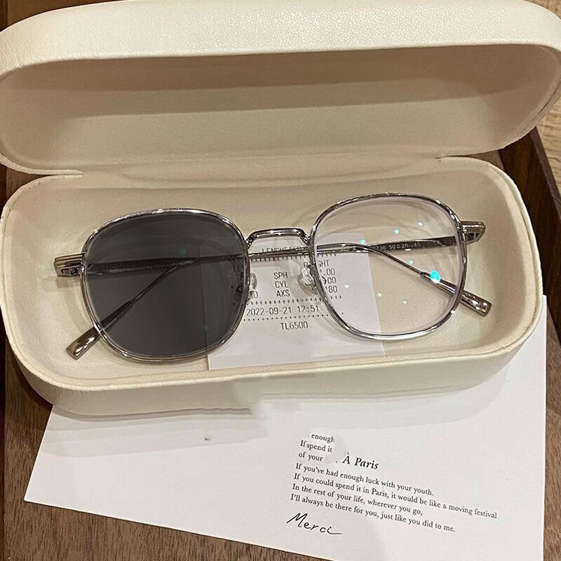 Jesmoor�������ͬ�����ɫԲ������۾������վ��� ��ɫ�� ����+ 1.56��ɫ���þ�Ƭ 79Ԫ