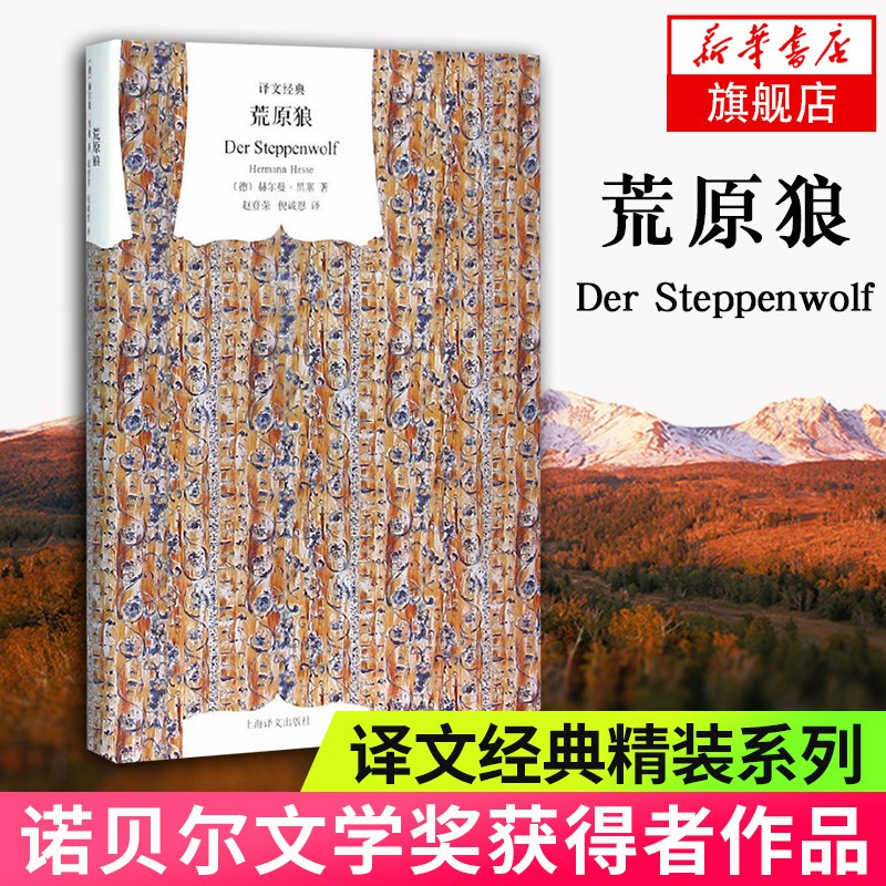 荒原狼上海译文出版社 赫尔曼黑塞著 中期创作的代表作 文学名著译文 外国小说世界名著