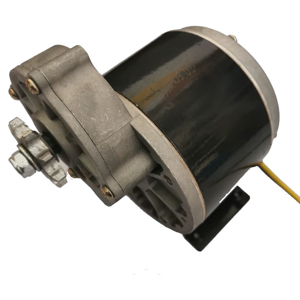 花锦记 12v24v250w350w 直流电机 马达300转 施肥机  大扭矩 12v250w