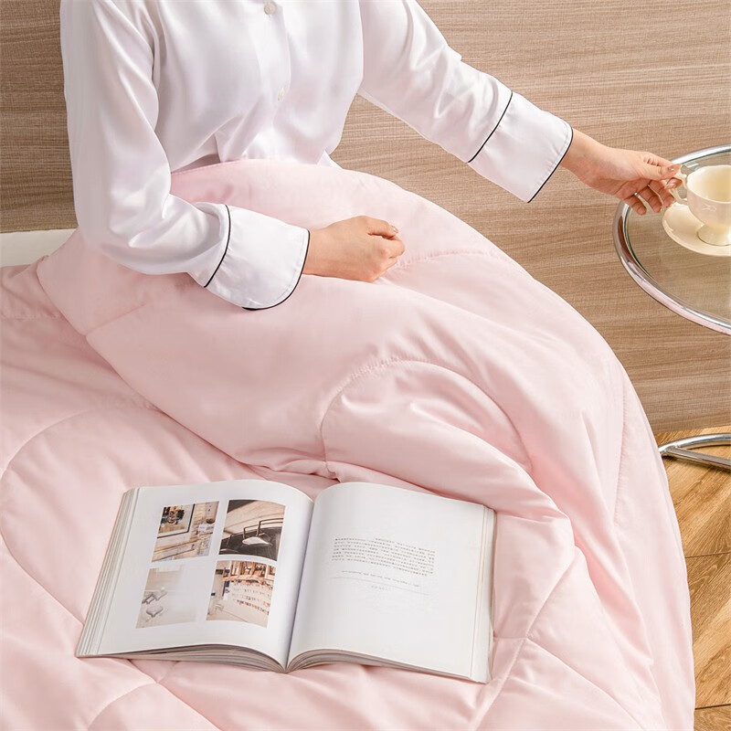 内野（UCHINO）内野uchino桜時夏日凉凉被单人被芯夏被空调a类被子单人夏季薄款 粉色 150cm*215cm