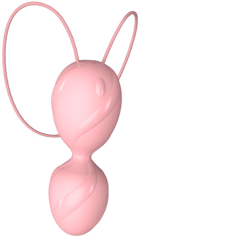 luv n' Fun英国跳蛋女用缩球自慰器生理解压吸震动阴球哑铃锻炼成人情趣用品 10频模式脉冲震动放入体内外出调教+酥麻快感粉色