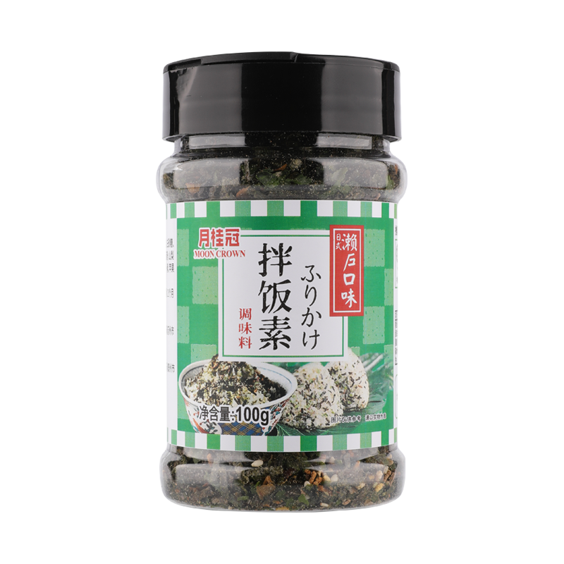 月桂冠拌饭素即食芝麻炒海苔拌饭料海苔碎紫菜包饭饭团 500g