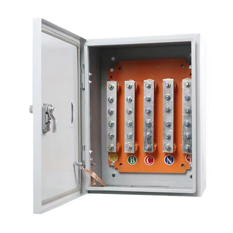 电缆分支箱t接箱三相低压矿物质铜排分支箱绝缘端子箱汇流转换箱 25