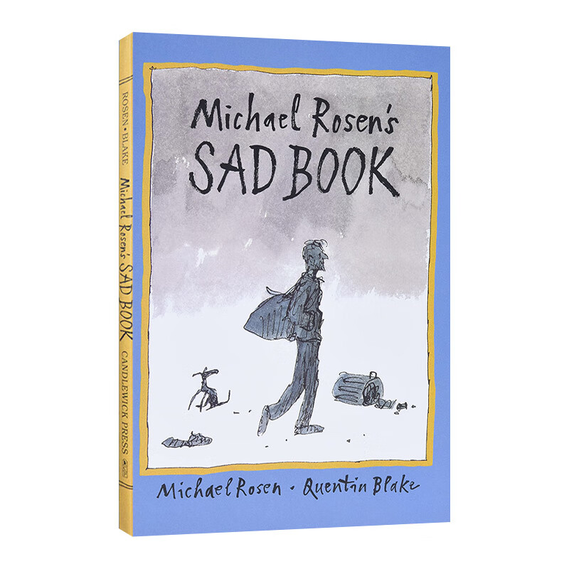 michael rosens sad book 罗森爷爷 伤心书 儿童情绪管理精装绘本