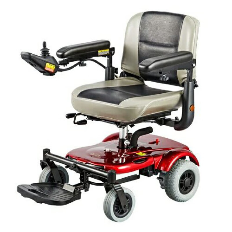 折叠轮椅便携式轻便老人电动 电动轮椅老人代步四轮折叠轻便家用便携