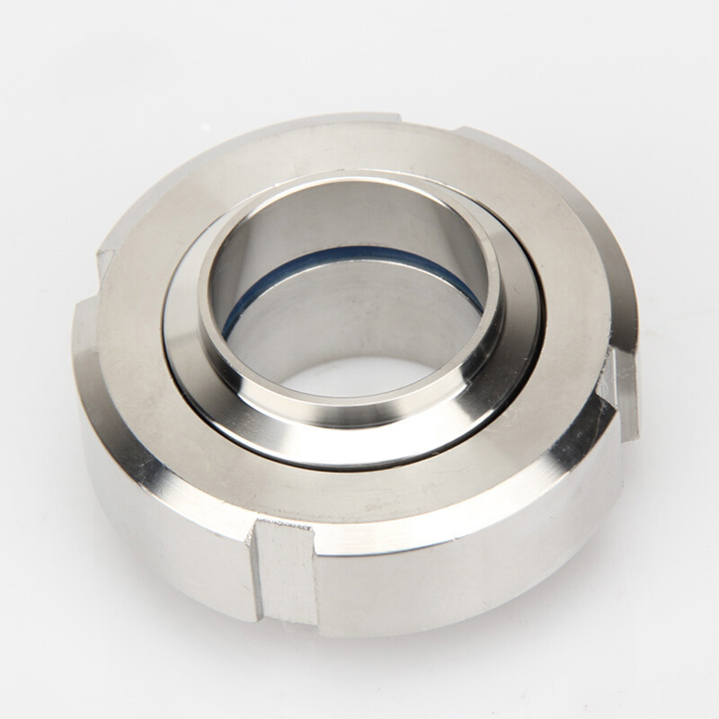 蕴璞sms活接头304不锈钢圆螺纹对焊丝扣活结数控由任焊接头 Φ19 304