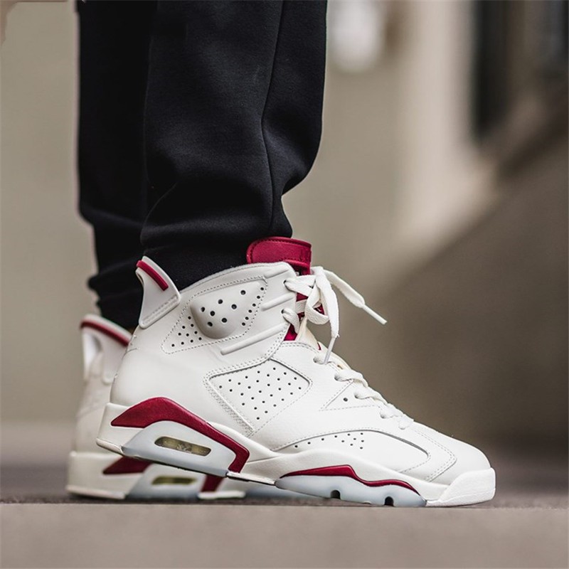 耐克(nike)新款男鞋 air jordan 6代 aj6 乔6 乔正代限量运动休闲高帮