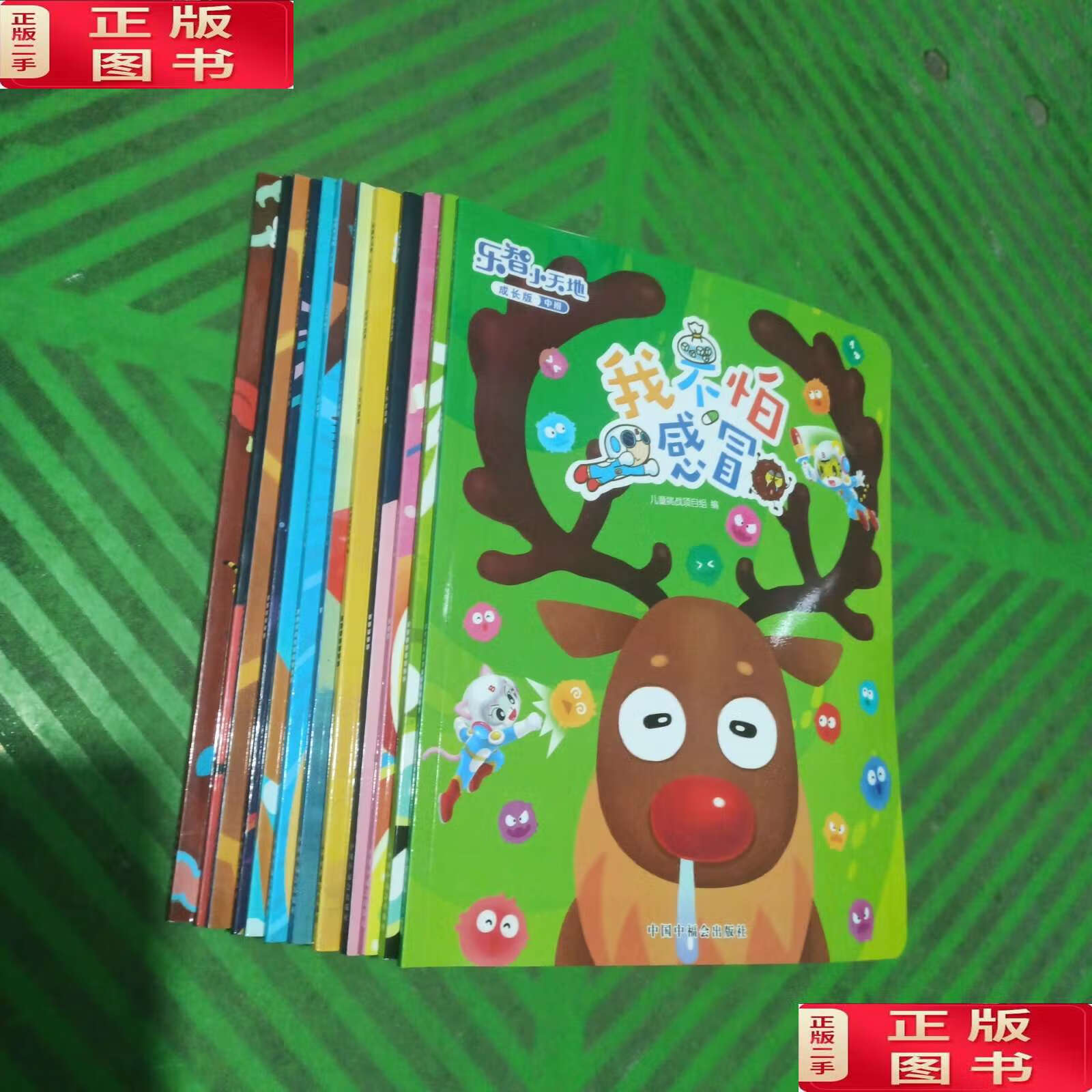 【二手9成新】乐智小天地/成长版/中班/12本合售 /乐智小天地 中福会