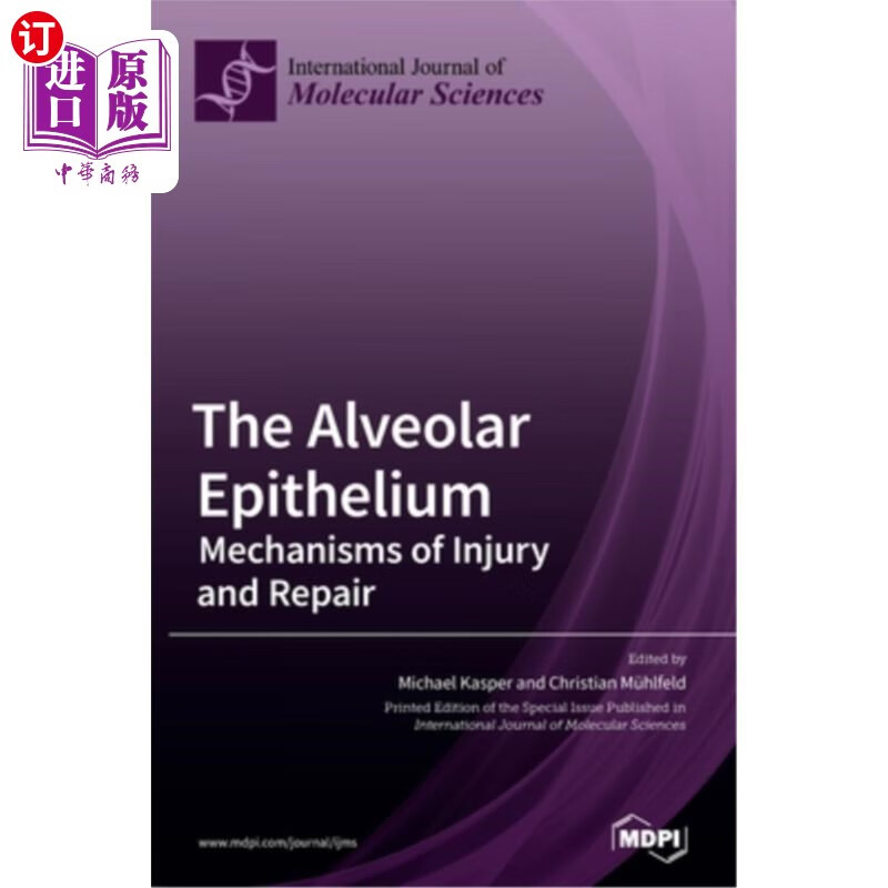 海外直订the alveolar epithelium 肺泡上皮