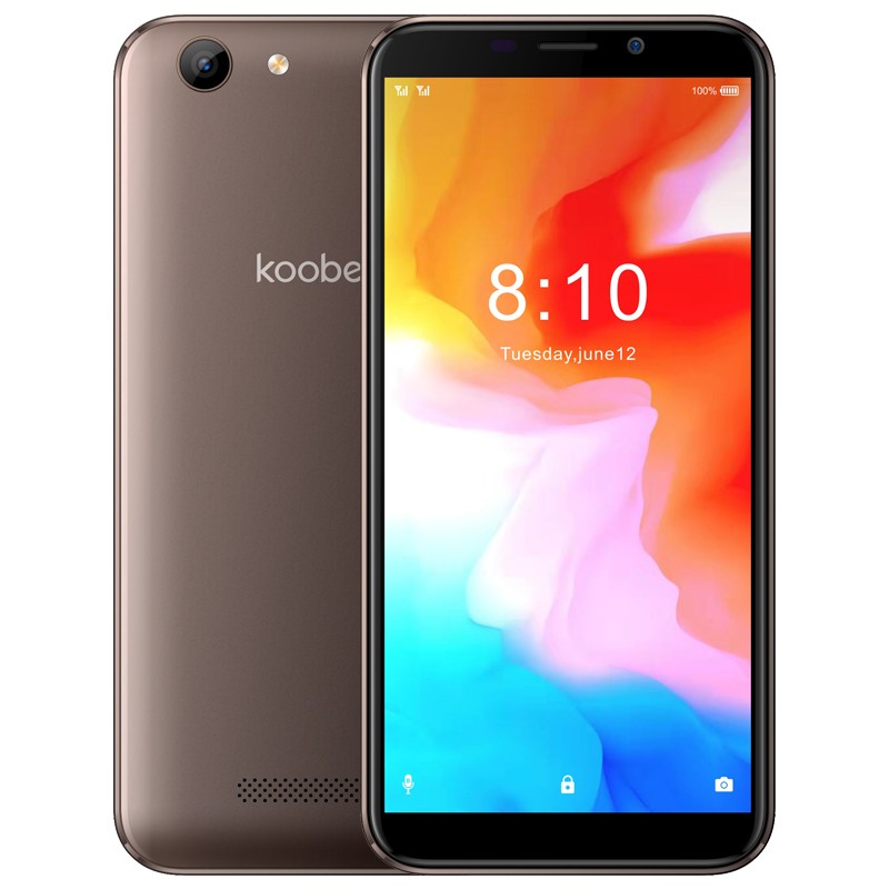 酷比（koobee）S506M 5.5英寸全网通双4G学生老人智能双卡双待触摸大屏拍照全面屏手机 摩卡金 3GB+32GB